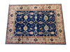 Load image into Gallery viewer, 8.6 x 11.5 BLUE Quality Agra Rug #PIX-5119