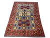 Load image into Gallery viewer, 5.4 x 7.2 Kazak Rug handmade natural Wool #F-6644