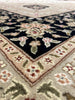 Load image into Gallery viewer, 12.5 x 18 Large Ivory Silk &amp; Wool Tabriz Rug 5844