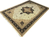 Load image into Gallery viewer, 12.5 x 18 Large Ivory Silk &amp; Wool Tabriz Rug 5844