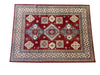 Load image into Gallery viewer, 9&#39; x 12&#39; Super-Kazak-Silky-Quality-Wool-Handmade-Afghan-Rug.jpg