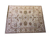 Load image into Gallery viewer, 12 x 15.4 Ivory Oushak Mahal New Wool Rug 2339