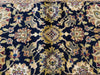 Load image into Gallery viewer, 2.8 x 6 Black Indian Style Hand-knotted Runner Rug 14458