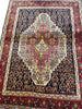 Load image into Gallery viewer, 3.11 x 5.5 Salmon Red Persian Hamadan Rug 81442