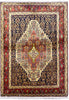 Load image into Gallery viewer, 3.11 x 5.5 Salmon Red Persian Hamadan Rug 81442