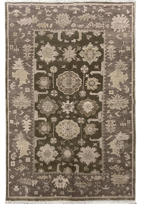 5' x 8' Quality-OLIVE-GREEN-Chobi-Rug .jpg