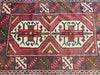 Load image into Gallery viewer, 2.10 x 4.3 Coral Afghan Handmade Wool Pile Tribal Rug 19754