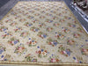 Load image into Gallery viewer, 10 x 14 French Country Floral Needlepoint Rug #PIX-5740