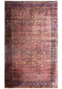 Load image into Gallery viewer, 13 x 22.3 Salmon Large Antique Persian Kashan Rug 1900&#39;s #16268