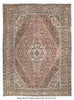 Load image into Gallery viewer, 8.4 x 10 Vintage Persian Hamadan Tribal Rug SOFT FADED COLORS #P-1193