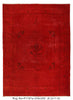 Load image into Gallery viewer, 8.2 x 11.6 DRAGON Unsual Persian Vintage Overdyed RED Rug #p-1197