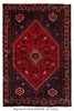 Load image into Gallery viewer, 6.7 x 10 Persian Shiraz Tribal Geometric Rug Semi-Antique #P-1203