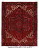 Load image into Gallery viewer, 9.9 x 12.5 Authentic Persian Heriz Rug Geometic #P1226