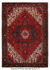 Load image into Gallery viewer, 7.8 x 11 Persian Heriz Rug Rich handmade Tribal Iran Carpet #P1247