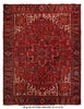 Load image into Gallery viewer, 9.7 x 12.6 Authentic Persian Heriz rug #P1248