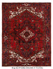 Load image into Gallery viewer, 8&#39; x 10&#39; Genuine Persian Handmade Wool Heriz Rug #P1249