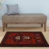 Load image into Gallery viewer, 3.1 x 4.7 Afghan Handmade Primitive Wool Baluch Rug #P1272