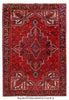 Load image into Gallery viewer, 7&#39; x 10&#39; Persian-Tribal-Hand-Knotted-Geometric-Heriz-Rug.jpg