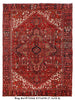 Load image into Gallery viewer, 7&#39; x 10&#39; Persian-Hand-Knotted-Vintage-Heriz-Area-Rug.jpg