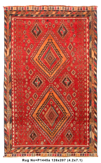 4' x 7'-Semi-Antique-Persian-Afshar-Tribal-rug.jpg