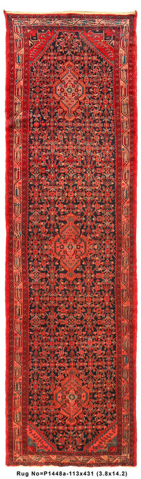 4' x 14'-Vintage-Persian-Wide-Tribal-Runner.jp