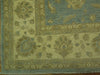 Load image into Gallery viewer, 9.1 x 11.10 Chobi Peshawar Handmade Rug Teal Blue #PIX-17458