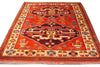 Load image into Gallery viewer, Luxurious-Handmade-Chechen-Kazak-Rug.jpg