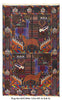 Load image into Gallery viewer, 4&#39; x 6&#39;-Primitive-Pictorial-Animal-Motif-handmade-Wool-Rug.jpg