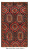 Load image into Gallery viewer, 3.10 x 6.9 Handmade Wool Afghan Tribal Baluch Rug #SH1395