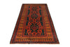 Load image into Gallery viewer, 3.9 x 6.8 Afghan Tribal Baluch Wool rug #SH1417