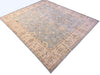 Load image into Gallery viewer, 13.6 x 15.10 SQUARISH Olive Green Chobi Peshawar Large Rug 15442