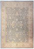 Load image into Gallery viewer, 13 x 17.8 Large SAGE GREEN Chobi Peshawar Rug 15452