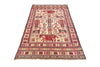 Load image into Gallery viewer, 4&#39; x 6&#39; Interesting-Pictorial-Raised-Wool-Afghan-Rug.jpg