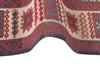 Load image into Gallery viewer, 3.9 x 6.4 Interesting Pictorial Raised Wool Afghan Rug #AM1343