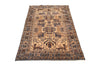 Load image into Gallery viewer, 3.9 x 6.0 Exotic Pictorial Afghan Wool Handmade Rug #AM1353