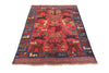 Load image into Gallery viewer, 4.2 x 6.0 Afghan Handmade Art Craft Raised Wool Pile Pictorial Rug Animal Motif #AM1354