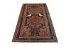 Load image into Gallery viewer, 3.7 x 6.2 Love Bird Tribal Afghan Handmade Rug #AM1356