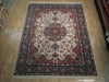 Load image into Gallery viewer, 8.1 x 10.0 High End Wool &amp; Silk Handmade Rug ELEGANT #PIX-18606