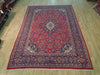 Load image into Gallery viewer, 6.9 x 9.9 Semi Antique Traditional Persian handmade Classic Kashan Rug #B-72159