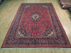 Load image into Gallery viewer, 6.9 x 9.9 Semi Antique Traditional Persian handmade Classic Kashan Rug #B-72159