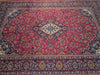 Load image into Gallery viewer, 6.9 x 9.9 Semi Antique Traditional Persian handmade Classic Kashan Rug #B-72159