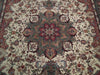 Load image into Gallery viewer, 8.1 x 10.0 High End Wool &amp; Silk Handmade Rug ELEGANT #PIX-18606