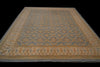 Load image into Gallery viewer, 9.1 x 11.6 Light Blue Chobi Peshawar Handmade Wool Rug #PIX-28539