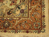 Load image into Gallery viewer, 5&#39; x 8&#39; Rare Wool &amp; Silk Ivory Persian Tabriz Rug 14824