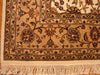 Load image into Gallery viewer, 5.10 x 9 Silk &amp; Wool Sino Tabriz Quality Handmade Rug Ivory Tan #PIX-13831