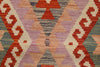 Load image into Gallery viewer, 4.7 x 6 Multi Color Flat Weave Wool Vegetable Kilim Handmade Rug #P1023