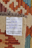 Load image into Gallery viewer, Wool-Flat-Handmade-Kilim-Rug.jpg 