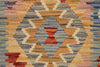 Load image into Gallery viewer, 2.6 x 6.3 Wool Handmade Kilim Flat-Weave Rug Vegetable Dye #P1086