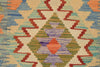 Load image into Gallery viewer, 2.2 x 6.5 Wool Handmade Kilim Flat-Weave Tribal Rug Vegetable Dye #P1087