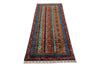 Load image into Gallery viewer, 2.9 x 7.4 Kazak Runner Handmade Silky Fine Wool MULTI-COLOR #P1130